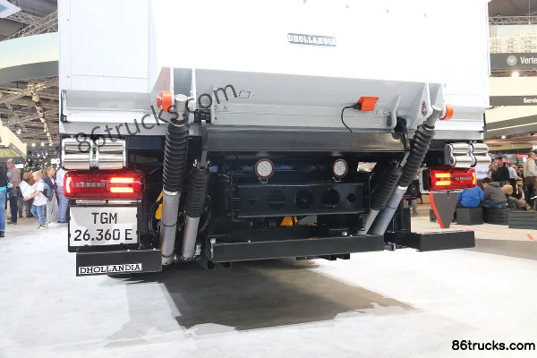 MAN TGM Series Heavy Truck 26T 360 hp 6X2(8 wheels) Electric Box Cargo Truck (TGM 26.360E 6x2-LL) 185kWh Chassis (3) | 86Trucks