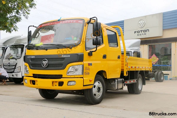 Foton Aumark 1 Series 118 hp 4X2(6 wheels) 3.2m Double Row Stake Truck Exterior (3) | 86Trucks