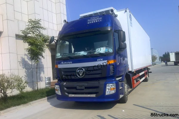 Foton Auman ETX 220 hp 4X2(6 wheels) 9.5m Refrigerated Truck (Binglingfang) Exterior (2) | 86Trucks