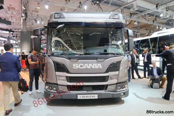 Scania camion porteur 320 ch 6X2(8 roues) (modèle L320 B6X2 4LB) Extérieur (2) | 86Trucks