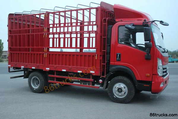 Sinotruk Ruishi 156 ch 4X2(6 roues) camion léger à ridelles 4,16 m à cabine simple Extérieur (3) | 86Trucks