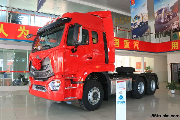 Sinotruk Haohan N7G Heavy Truck 440 hp 6X4(10 wheels) Hazardous Materials Tractor Truck Exterior (3) | 86Trucks