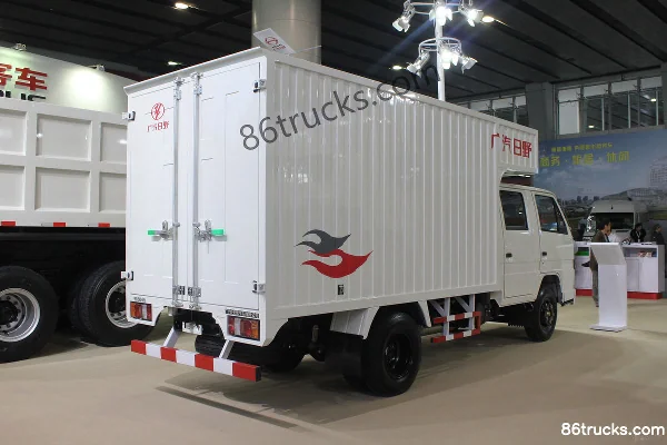 GAC HINO 300J Series 125 hp 4X2(6 wheels) 3.3m Double Row Van Truck Chassis (1) | 86Trucks