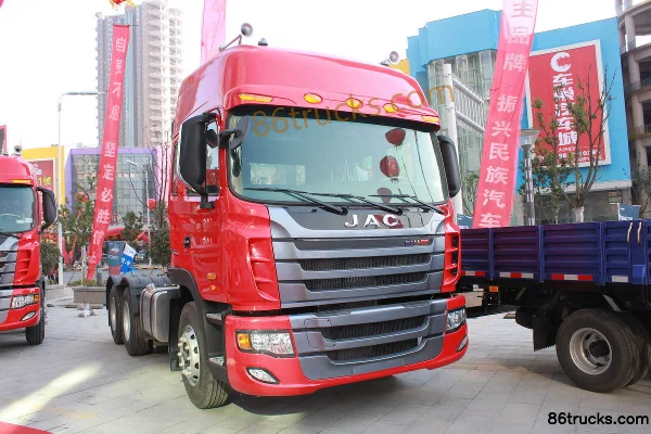 JAC Gallop K3 Series Heavy Truck 340 hp 6X4(10 wheels) Tractor Truck (New Styling Wide Body, Lightweight) Exterior (3) | 86Trucks