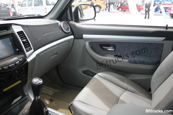 GAC Gonow Caiyun 500 Series 2.3L Petrol Double Cab Pickup Châssis (5) | 86Trucks