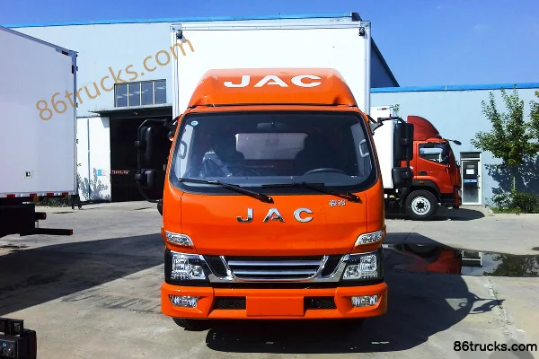 JAC Junling V5 130 ch 4X2(6 roues) camion frigorifique 4 mètres Extérieur (2) | 86Trucks