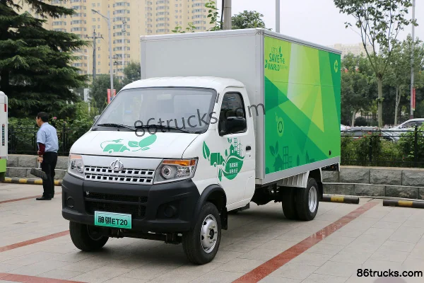 Changan Light Truck Shenqi 3.49T 3.3m Single Row Electric Van Mini Truck 61.69kWh 4X2(6 wheels) Exterior (3) | 86Trucks