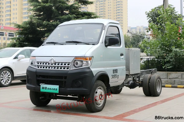 Changan Qingqi 3.49T 2.5m single-row pure electric flatbed mini truck chassis 60.14kWh 4X2(6 roues) Extérieur (3) | 86Trucks