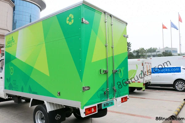 Changan Light Truck Shenqi 3.49T 3.3m Single Row Electric Van Mini Truck 61.69kWh 4X2(6 wheels) Body (2) | 86Trucks