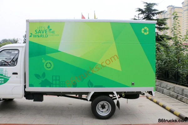 Changan Light Truck Shenqi 3.49T 3.3m Single Row Electric Van Mini Truck 61.69kWh 4X2(6 wheels) Body (1) | 86Trucks