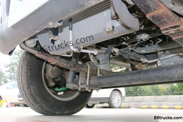 Changan Qingqi 3.49T 2.5m single-row pure electric flatbed mini truck chassis 60.14kWh 4X2(6 roues) Châssis (2) | 86Trucks