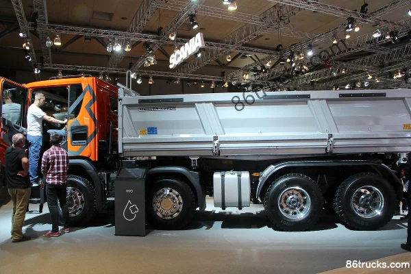 Scania G Series Heavy Truck 450hp 8X4(12 wheels) Dump Truck (TX G450 B8x4HZ) Exterior (3) | 86Trucks