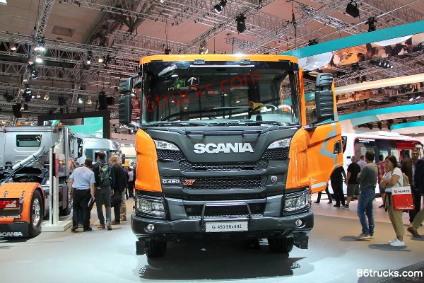 Scania G Series Heavy Truck 450hp 8X4(12 wheels) Dump Truck (TX G450 B8x4HZ) Exterior (2) | 86Trucks