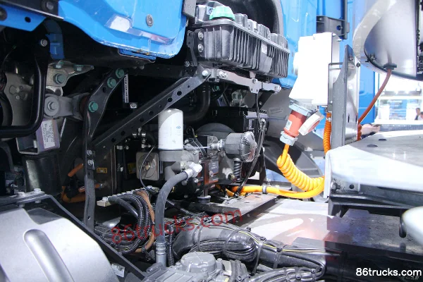 Mercedes-Benz New Actros 4X2(6 wheels) Electric Refrigerated Truck Chassis (1) | 86Trucks
