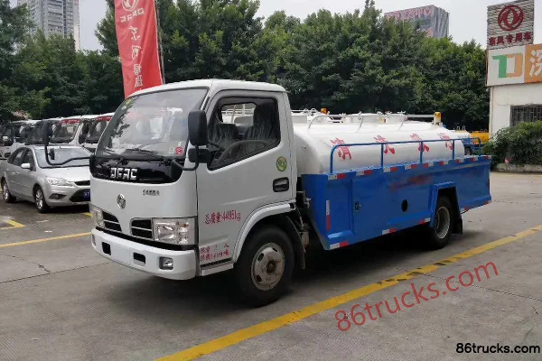 Dongfeng FuruiKa F4 98hp 4X2(6 wheels) cleaning truck (Hongyu brand) Exterior (2) | 86Trucks