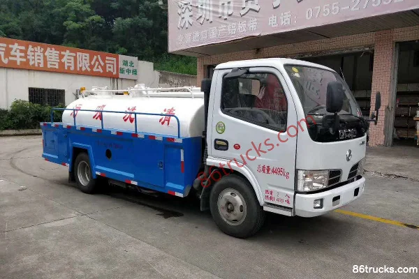 Hongyu Hongyu Dongfeng Chassis Cleaning Truck