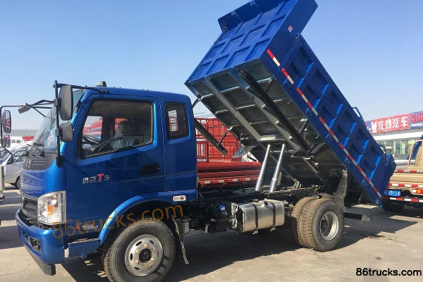 Feidi T3 série 129 ch 4X2(6 roues) camion benne 3,64 m Extérieur (2) | 86Trucks
