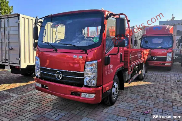 Kama Kaijie M3 116 ch 4X2(6 roues) camion léger à ridelles, cabine simple, 4,2 m Extérieur (2) | 86Trucks