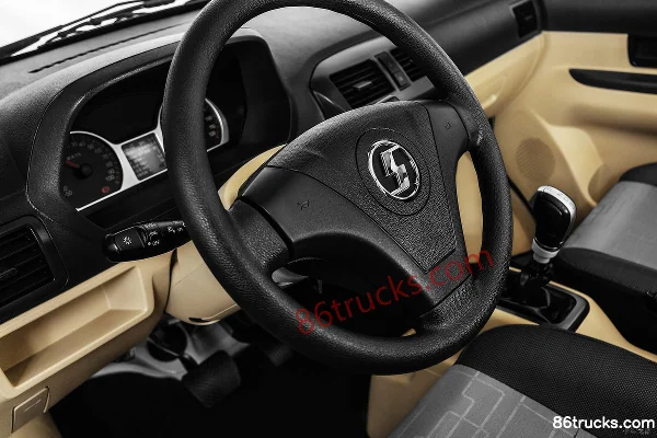 Shaanxi Tongjia Dianniu 2 Zhihui Edition Fengshang 4.03m 100% électrique fourgon fermé 43.56kWh Cabine (1) | 86Trucks