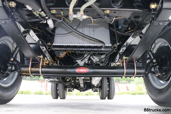 Beiqi Heibao Q7 1.2L 85hp 4X2(6 wheels) Gasoline 3.295m Single-row Flatbed Mini Truck Chassis (1) | 86Trucks