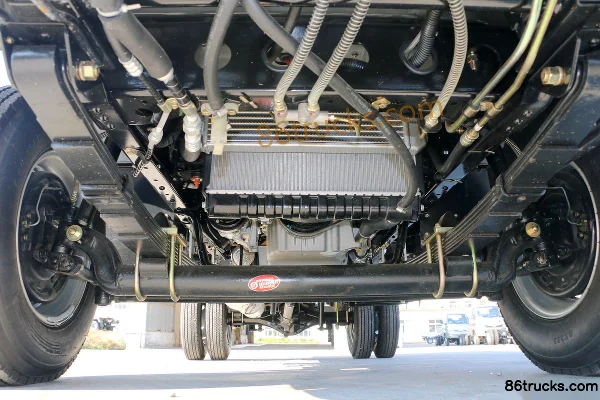 BAIC Heibao H3 90hp 4X2(6 wheels) 3.7m Single Row Flatbed Micro Truck Chassis (1) | 86Trucks