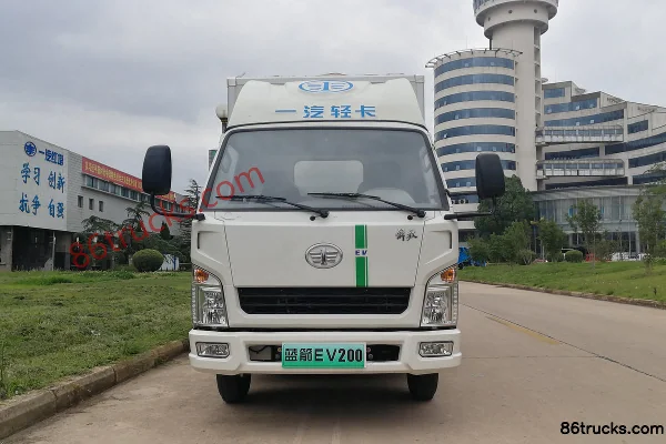 FAW Hongta Lanjian EV200 3.16T 3.02m Single Row Pure Electric Van Light Truck 45.2kWh 4X2(6 wheels) Exterior (2) | 86Trucks