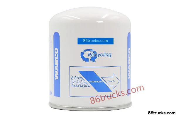 WABCO White Canister Dryer Cartridge Truck Brake Air Dryer Desiccant Truck Home Exterior