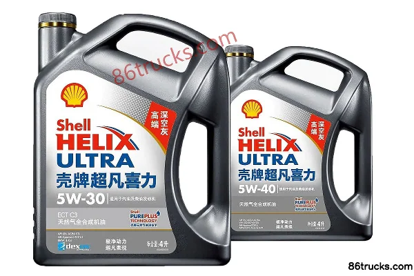 Shell Helix Ultra Professional AG 5W-30 4L Natural Gas Full Synthetic Engine Oil Exterior