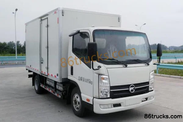 Kama Kaijie M3 4.5T 4.16m Single Row Pure Electric Box Light Truck 96.77kWh 4X2(6 wheels) Exterior