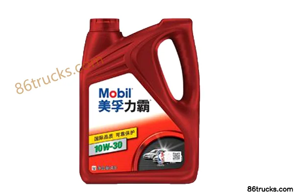 Mobil Delvac 10W-30 4L Engine Oil Exterior