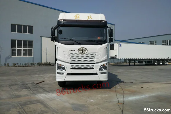FAW Jiefang Qingdao JH6 Camion lourd 420 ch 8X4(12 roues) Camion frigorifique 9,4 m (Binglingfang) Extérieur (2) | 86Trucks