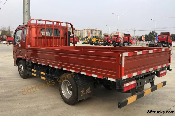 Dongfeng Duolika D6-M 115 hp 4X2(6 wheels) 3.8m Half Row Panel Light Truck (WLY) Exterior (3) | 86Trucks