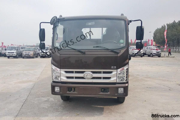 Foton Times H2 115hp 4X2(6 wheels) 3.67m Crew Cab Flatbed Light Truck Exterior (2) | 86Trucks