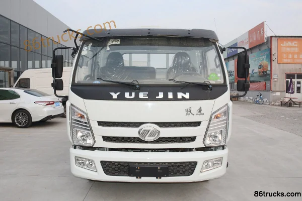 Yuejin Shangjun X100-33 112 hp 4X2(6 wheels) 4.18m single-row flatbed light truck Exterior (2) | 86Trucks