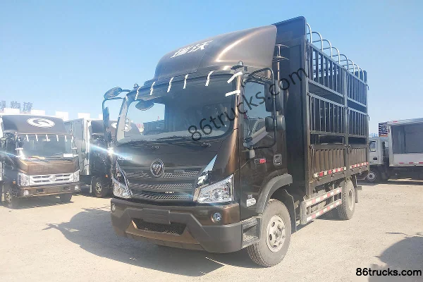 Foton Ruowo ES3 190hp 4X2(6 wheels) 3.84m semi-row flatbed light truck (China VI) Exterior (3) | 86Trucks