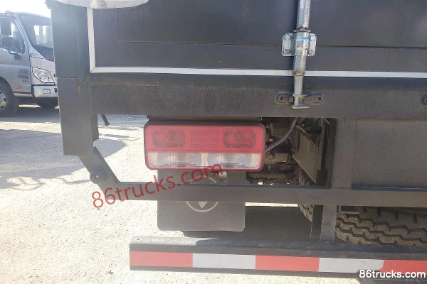 Foton Ruowo ES3 190hp 4X2(6 wheels) 3.84m semi-row flatbed light truck (China VI) Body (3) | 86Trucks