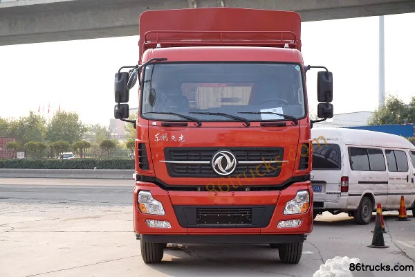 Dongfeng Commercial Vehicle Tianlong Heavy Truck 315hp 8X4(12 wheels) 9.6m Stake Truck (High Roof) Exterior (2) | 86Trucks