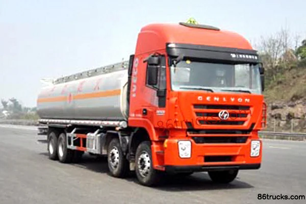 SAIC Hongyan SAIC Hongyan Genlyon Heavy Truck fuel tanker truck
