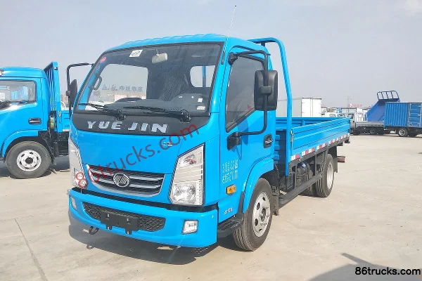 Yuejin Shangjun X100-28 102 ch 4X2(6 roues) 3,65 m camion léger à ridelles, cabine simple Extérieur (3) | 86Trucks