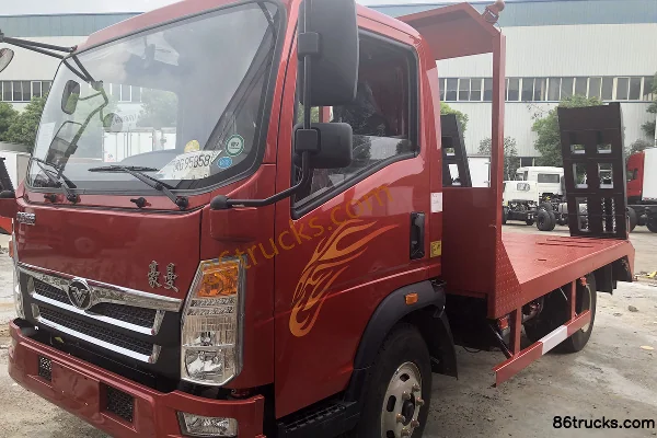 Sinotruk MAN H3 129hp 4X2(6 wheels) Flatbed Truck (Chengliwei Brand) Exterior (3) | 86Trucks