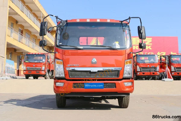 Sinotruk HOWO Hanjiang 170 ch 4X2(6 roues) camion benne 4,15 m Extérieur (2) | 86Trucks