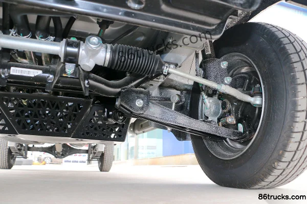 Wuling Sunshine 1.2L 82hp 4X2(6 wheels) Gasoline 2.501m Single Row Mini Truck Chassis (3) | 86Trucks