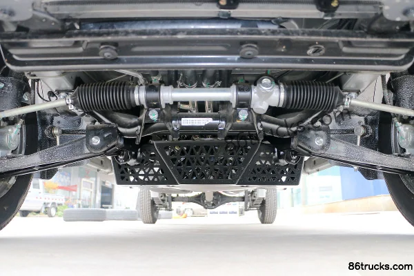 Wuling Sunshine 1.2L 82hp 4X2(6 wheels) Gasoline 2.501m Single Row Mini Truck Chassis (1) | 86Trucks
