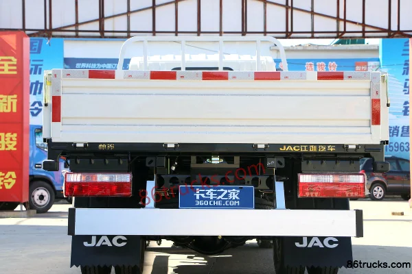 JAC Shuailing K340 Fashion Edition 130hp 4X2(6 wheels) 4.23m Single Row Flatbed Light Truck Body (1) | 86Trucks
