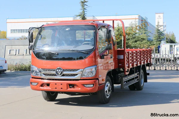 Foton Times M3 130hp 4X2(6 wheels) Half Row Flatbed Light Truck(China VI) Exterior (3) | 86Trucks
