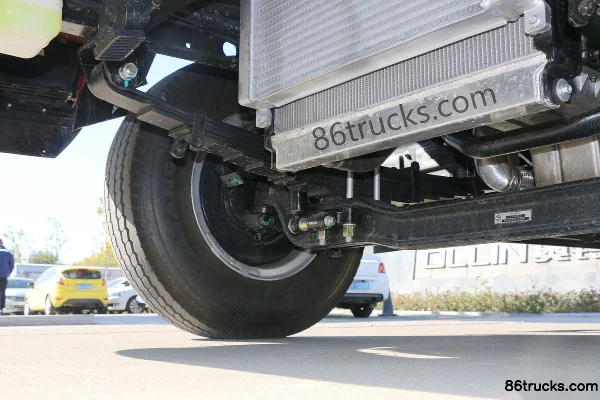 Foton Times M3 130hp 4X2(6 wheels) Half Row Flatbed Light Truck(China VI) Chassis (2) | 86Trucks