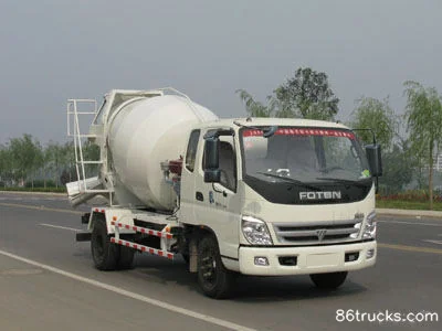 Foton Auman 120hp 4X2(6 wheels) Concrete Mixer Truck (Chengliwei Brand) Exterior