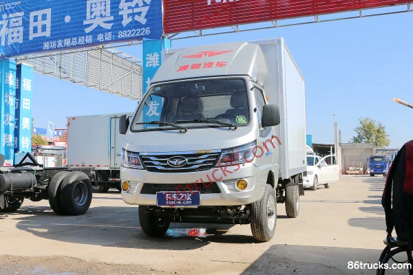 Tangjun Ouling Sailing F3 1.2L 88 hp 4X2(6 wheels) Gasoline 3.06m Single Row Van Mini Truck Exterior (3) | 86Trucks