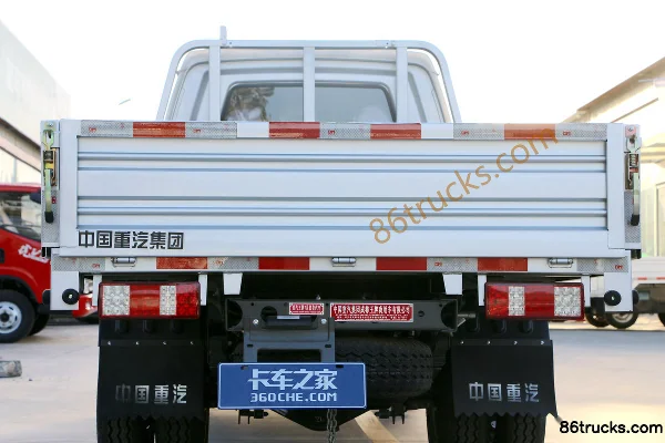 Sinotruk Wangpai W1 1.5L 102hp 4X2(6 wheels) Gasoline 2.6m Double Row Flatbed Mini Truck Body (1) | 86Trucks