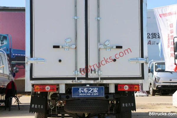 Tangjun Ouling Sailing F3 1.2L 88 hp 4X2(6 wheels) Gasoline 3.06m Single Row Van Mini Truck Body (3) | 86Trucks